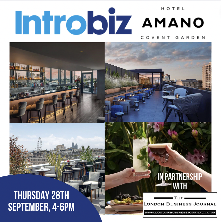 Third Release London Social at Hotel Amano Rooftop Bar. Introbiz